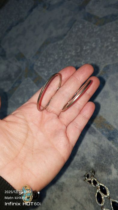 Серебро калсо сирги