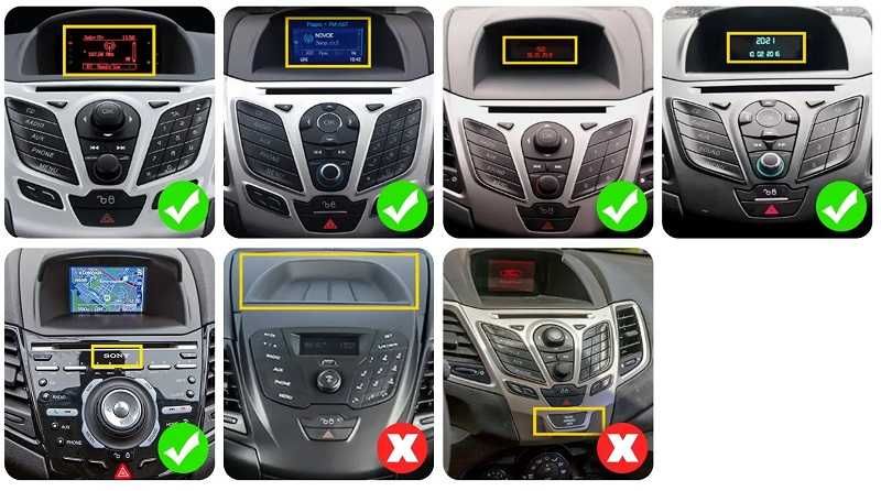 Ford Fiesta мултимедия GPS навигация