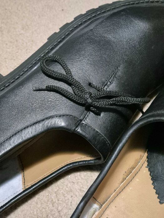 Pantofi barbatesti, piele naturala, 46, impecabili, noi, negri