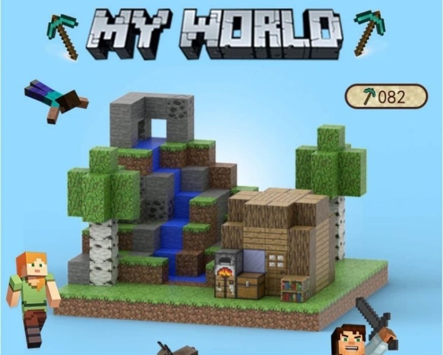 Конструктор магнитный, мини - конструкторы