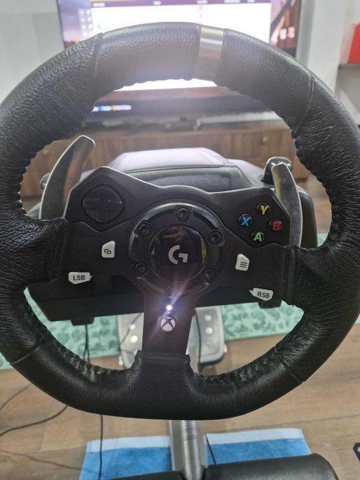 Logitech Scaun + Volan G920 + schimbator / stare excelenta