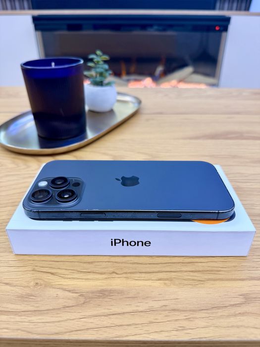 Iphone 16 PRO MAX 256 GB / Black Titanium / 92% bat / Decembrie 2024