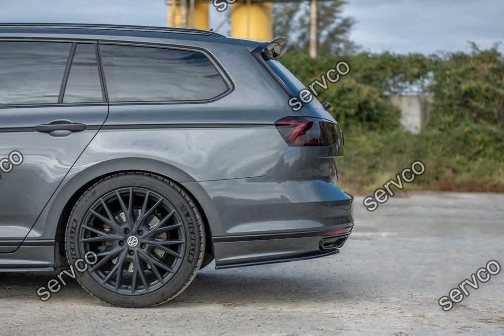 Prelungire splitter bara spate Volkswagen Passat B8 R-Line 2015- v3 - Maxton Design