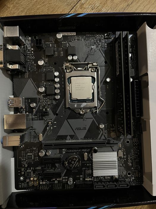 i7‑8700 + ASUS H310M + FSP 700W + Gammaxx 300 – отлично състояние