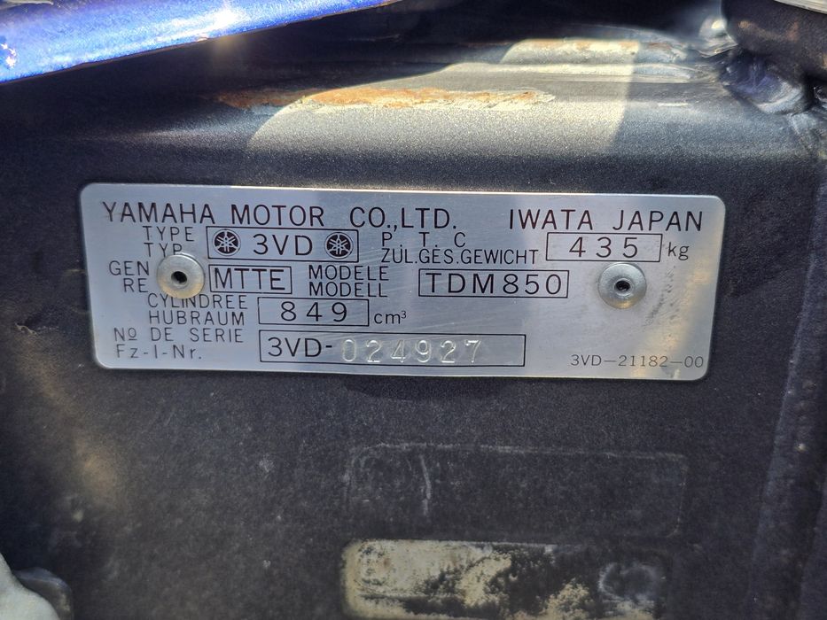 De vânzare jamaha TDM 850