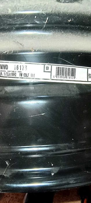 Janta tabla VW Golf 7 originala 16 inch noua