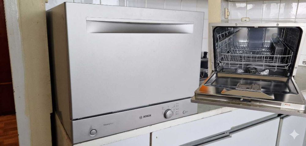 Компактна съдомиялна Bosch SKS51E38EU, Сребриста – Отлично състояние!