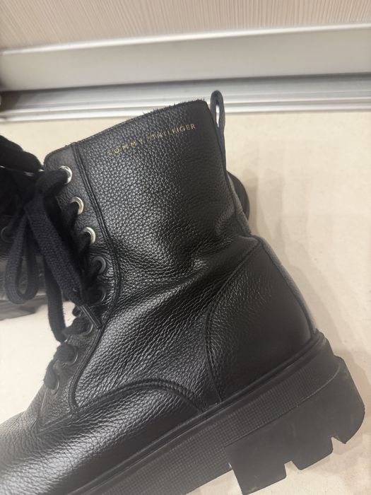 Кожени женски боти Tommy Hilfiger-40номер