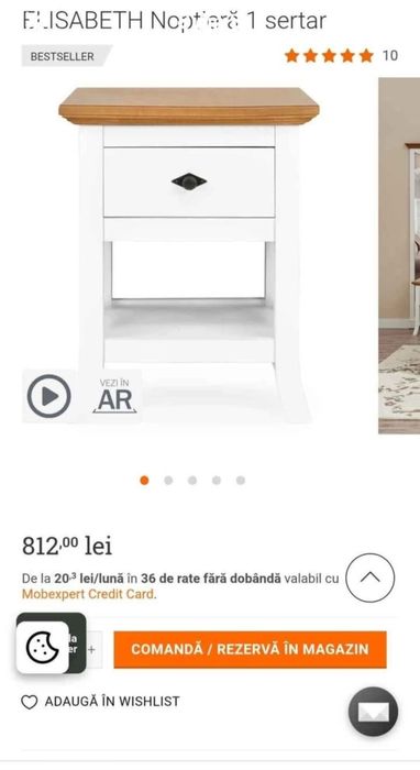 Dormitor Mobexpert Elisabeth complet