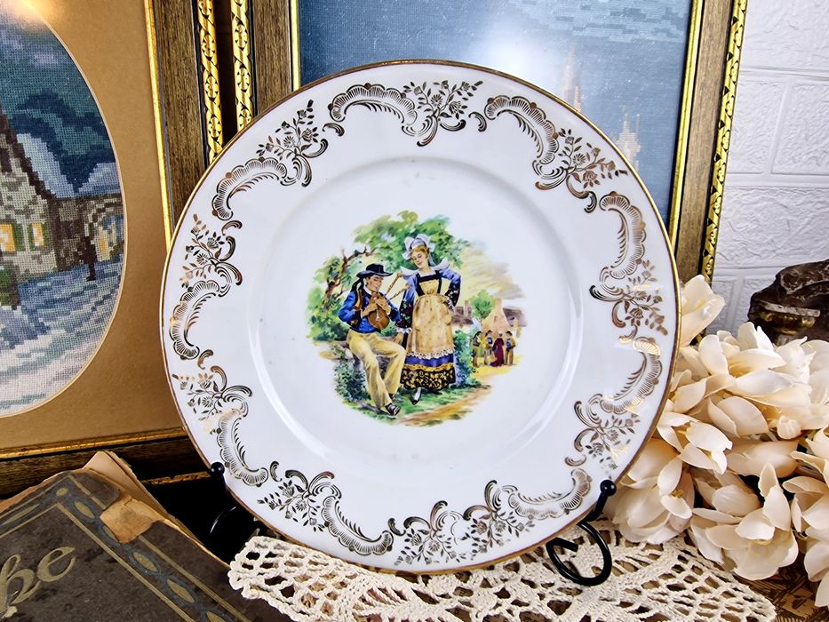 Френска порцеланова чиния