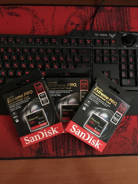 Sandisk CompactFlash 128 Gb 160MB/s