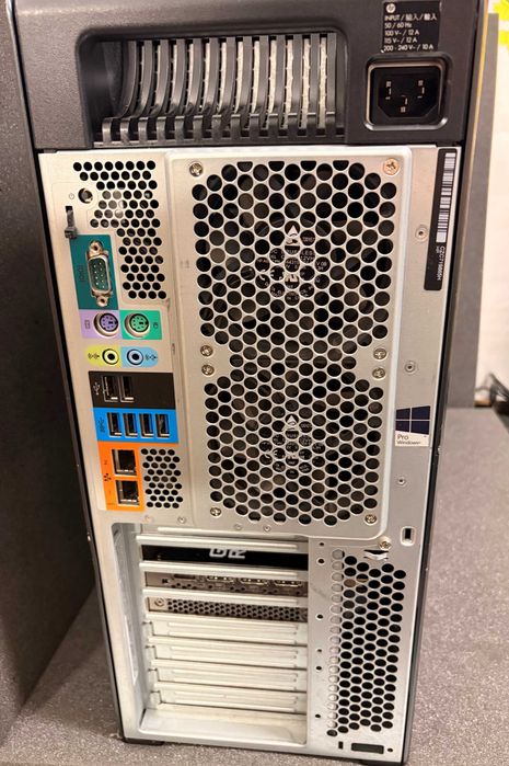 HP Z840 Workstation – 2x Intel Xeon E5-2695 v4, 32GB DDR4, MSI RTX 3070 Gaming X Trio 8GB, LSI SAS Controller