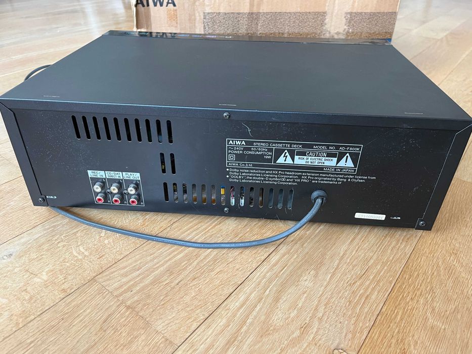 Касетен дек AIWA AD-F 800 - триглав