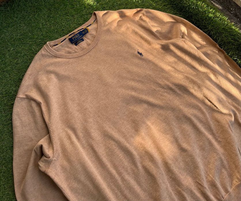 Мъжки пуловер : POLO By RALPH LAUREN Slim Fit Pima Cotton XXL