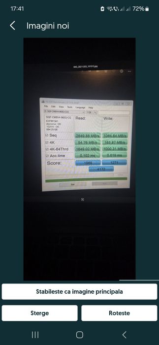 Vând SSD M2 -2280 - 1 TB / PCIe Gen3.0 x4, NVMe, MLC, Nou - Sigilat!