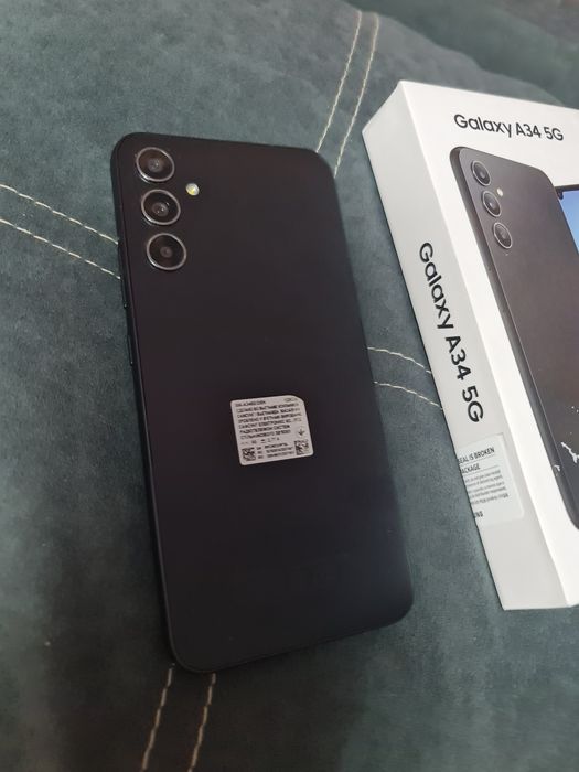 Samsung Galaxy A34 5G с коробкой