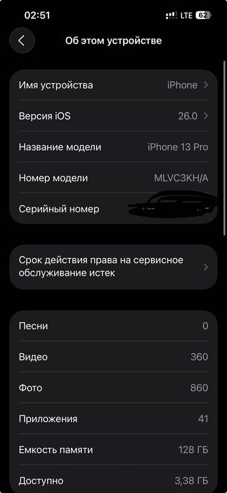 Iphone 13 pro 128gb k/ha