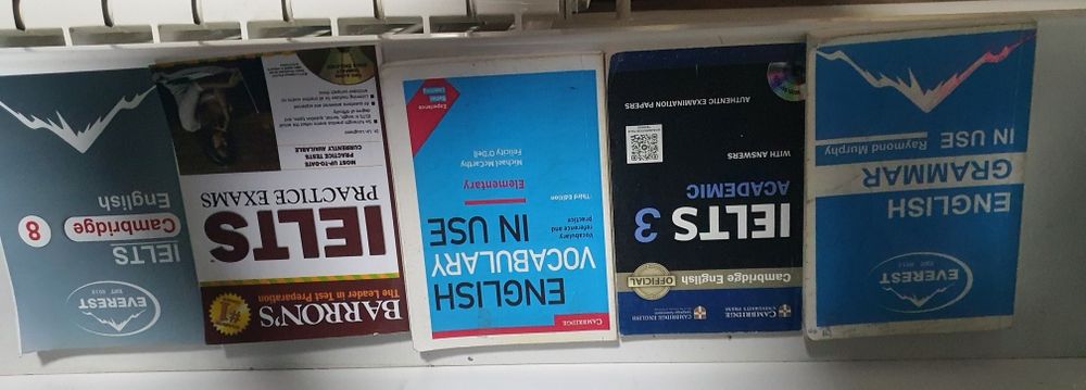 Ielts uchun kitoblar
