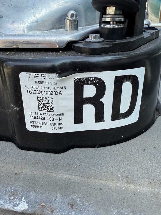 Батерия 2020 TESLA MODEL 3 Standard Range Plus HV батрии за Тесла