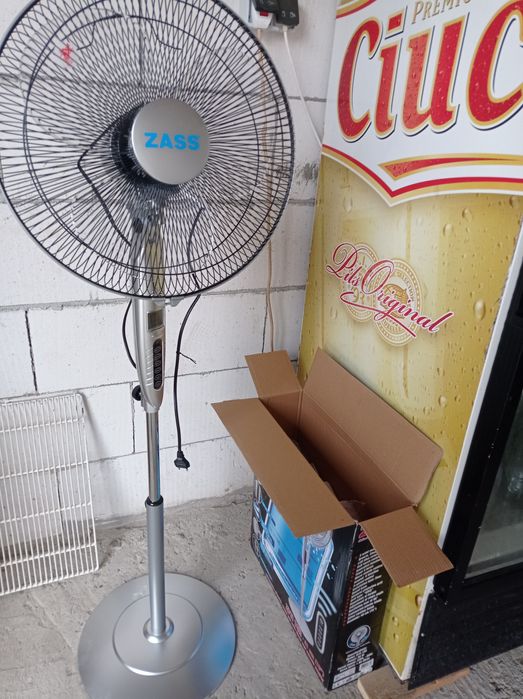 Ventilator Zass ZFTI 10R, 55W, display LCD, ionizare, timer, oscilare,