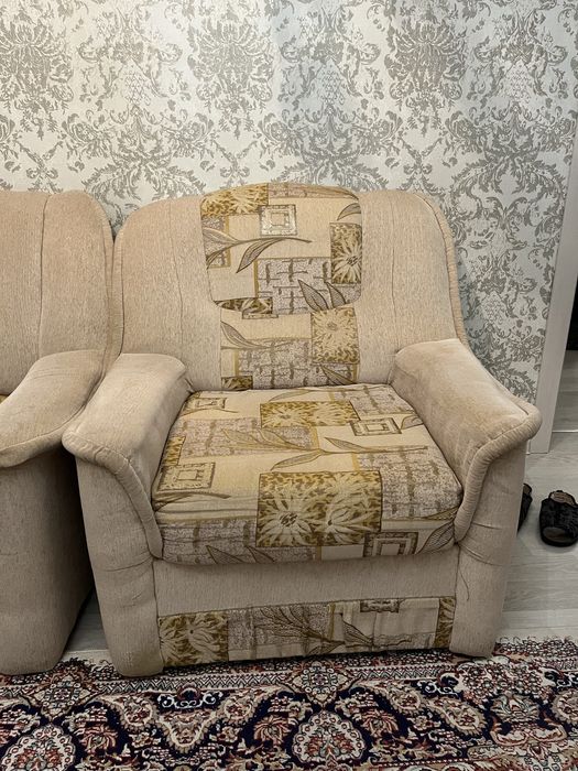 Диван угловой с креслом