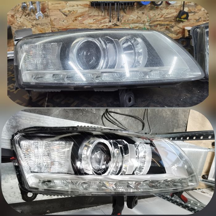 Рециклиране/ възстановяване и ремонт на фарове, продажба на лед крушки