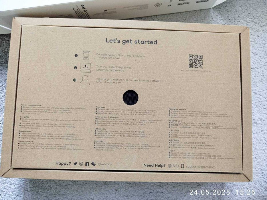 Графичен таблет One by Wacom