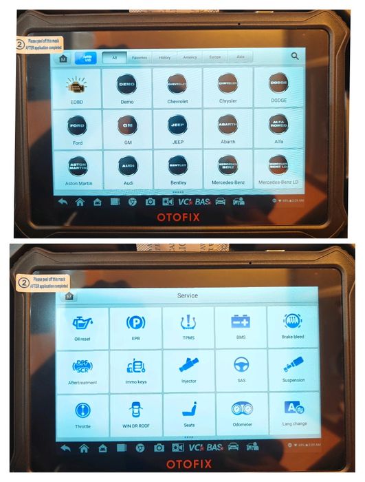 Set diagnoza 2026 Otofix D1 / Autel! Tester auto original!