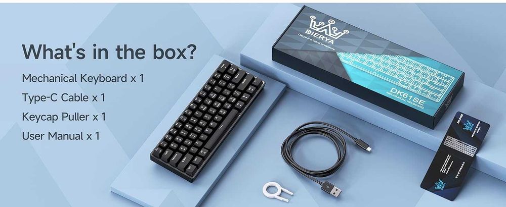 Механична клавиатура DIERYA DK61DK61