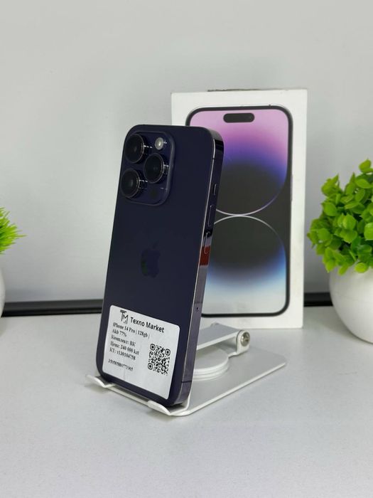 iPhone 14 Pro  АКБ: 77%  SSD: 128 GB;)5)
