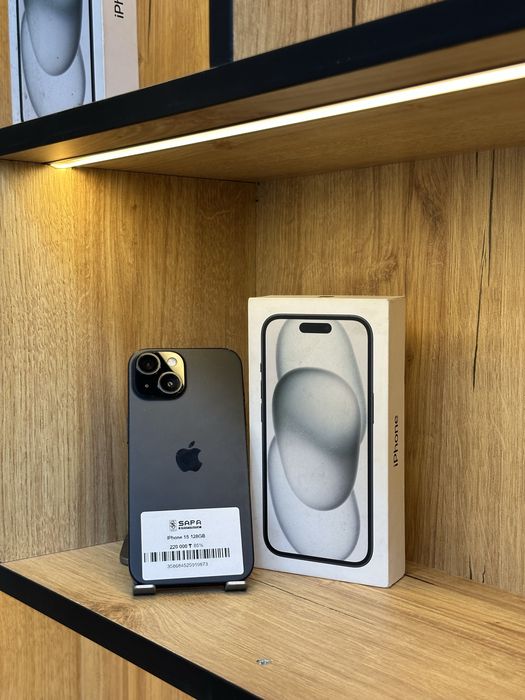 iphone 15 black 85%    |    Sapa Smartphone