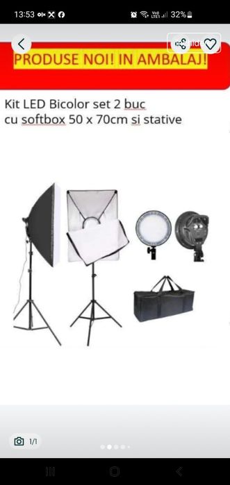 Sistem lumini LED studio