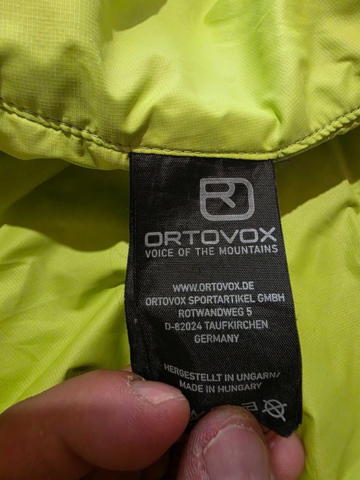 ORTOVOX SWISSWOOL PIZ BOE Мъжко Яке С Качулка Туризъм Ежедневно Раз.L