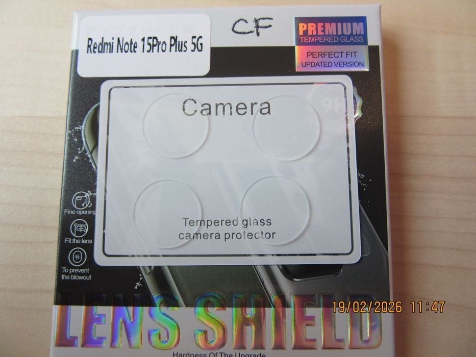 Xiaomi Redmi Note 15 14 13 Pro Pro+ / CF Стъклен протектор за камера