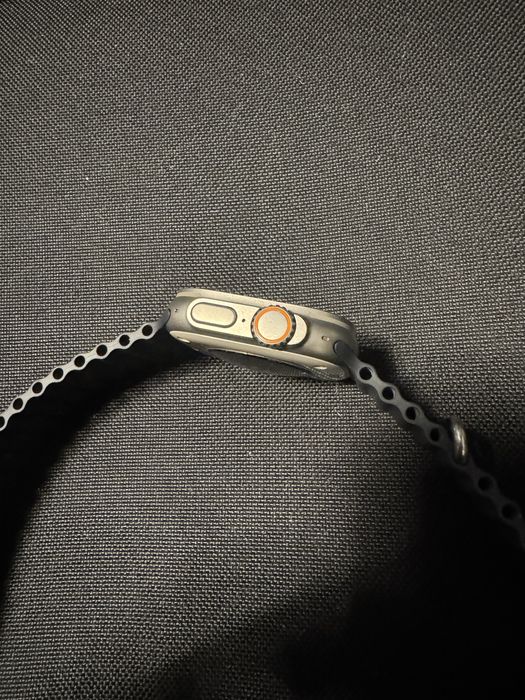 Apple watch ultra 1 49mm 91% baterie titan natural safir