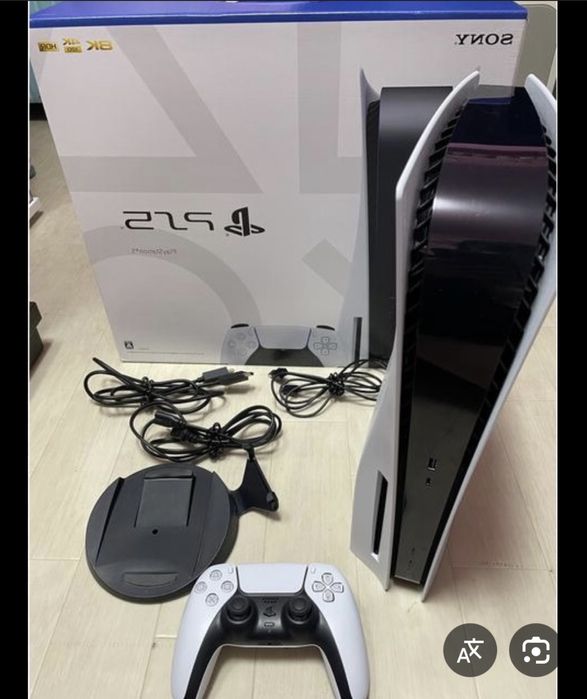 Ps 5 + 4 джостика + 4 игры