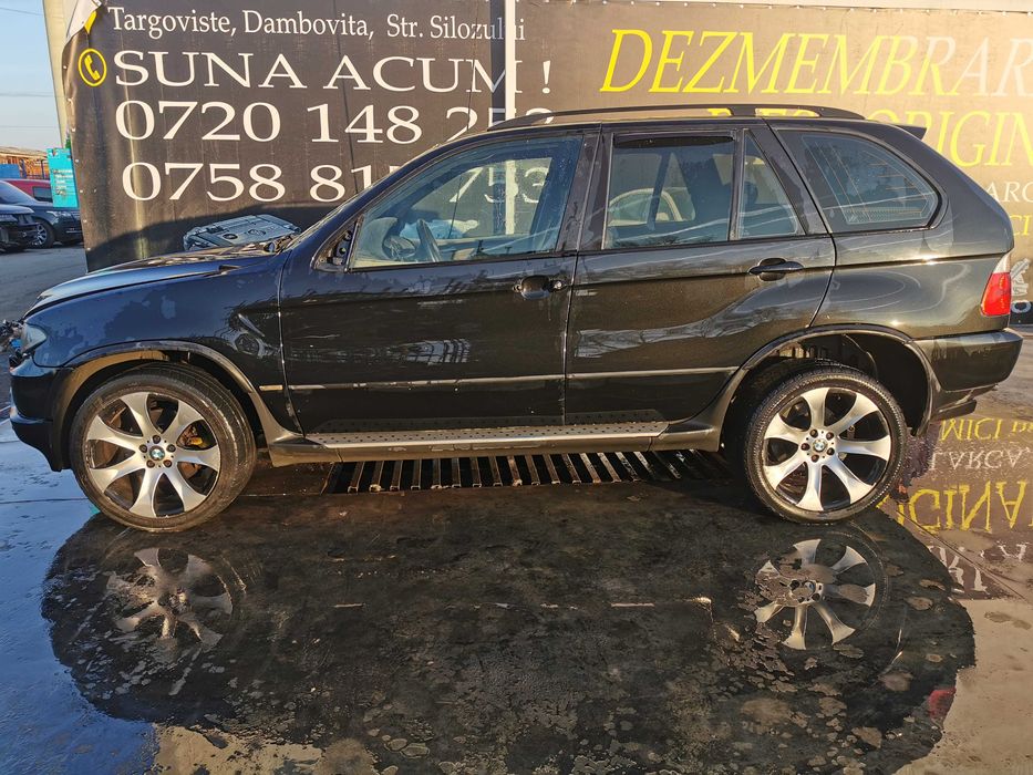 Dezmembrez bmw x5 e53 facelift/bara fata e53/capota e53/far e53/motor/