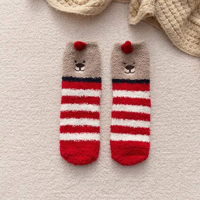 Новогодние носки «Мишка»