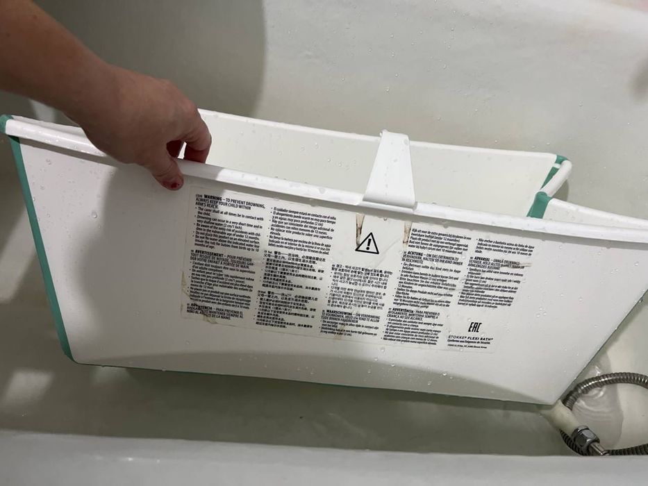 Складная ванночка stokke для купания новорождённых