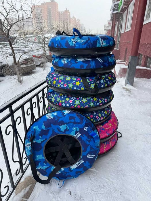 Тюбинг (круг) ватрушка надувной для катания доставка