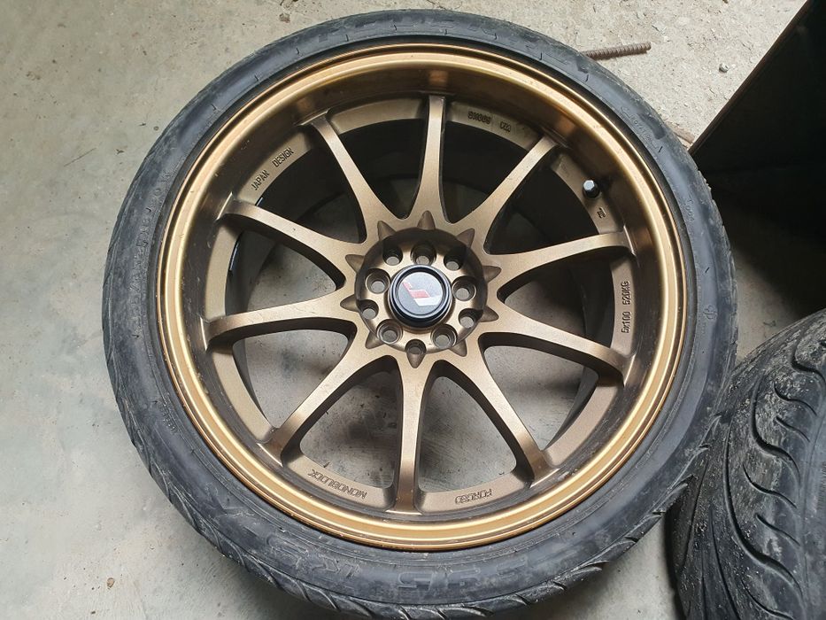 Джанти JR 5 Bronze 18 5х100/5х114.3 9.5j et22