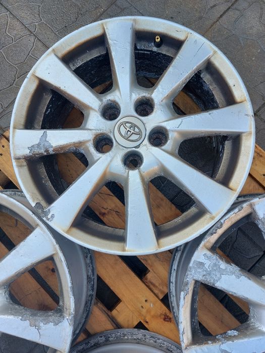4ри бр алуминиеви джанти 17цола; 5×114,3; ет 45; 60.1мм оригинални