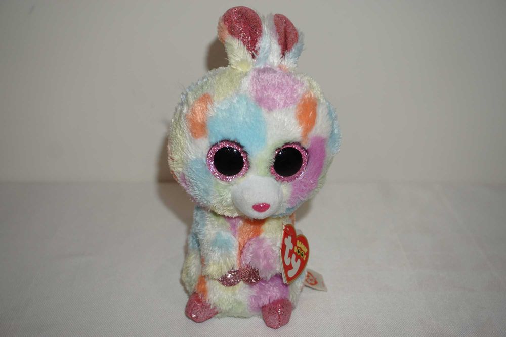 Лот от 4 Плюшени Играчки Beanie Boo's Yips Bloomy Stripes and Kale