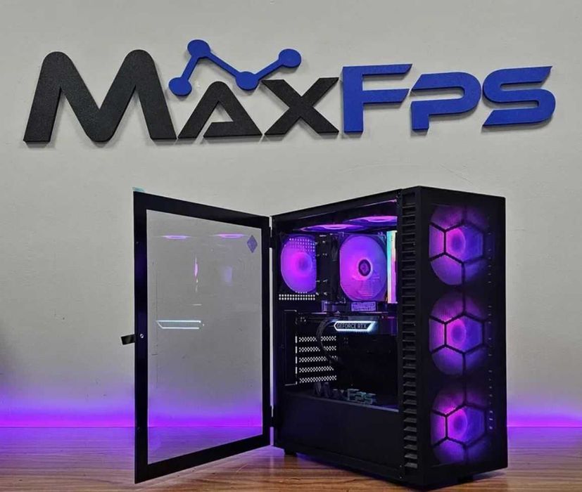 Геймърски компютър! RTX 5060TI 16GB / Intel i5-13400F / 32GB RAM - Нов