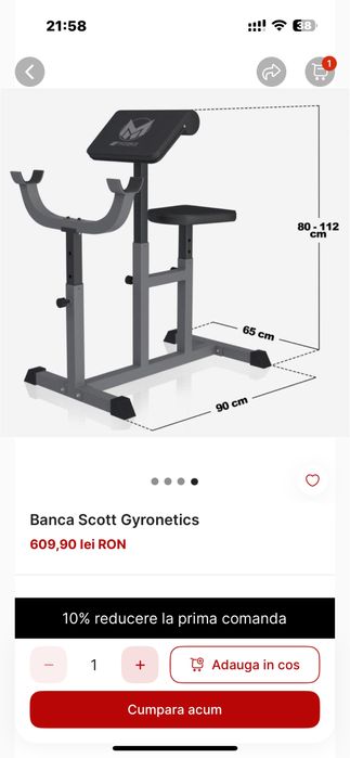 Vand Banca scott noua Germany pret 500 lei