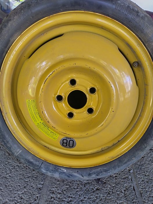 Резервна гума 15 цола, Субару