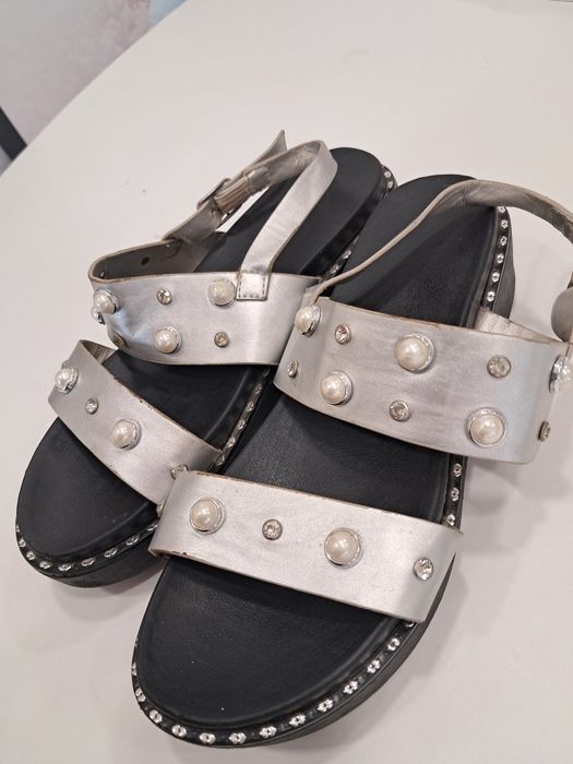 Sandale arginti nr 39