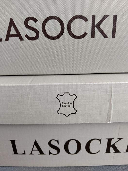 Боти Lasocki - черни , естествена кожа