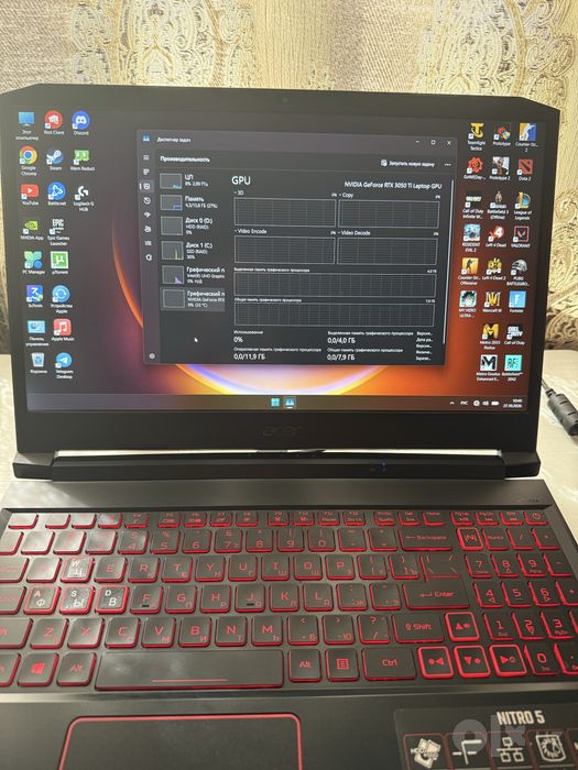 Acer nitro an515-55 игровой ноутбук