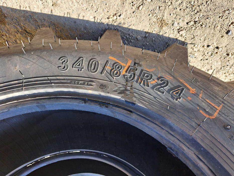 Cauciucuri radiale 340/85R24 PETLAS anvelope noi pentru TRACTOR